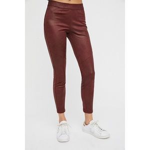 Free People Vegan Suede Legging Size XS.A35